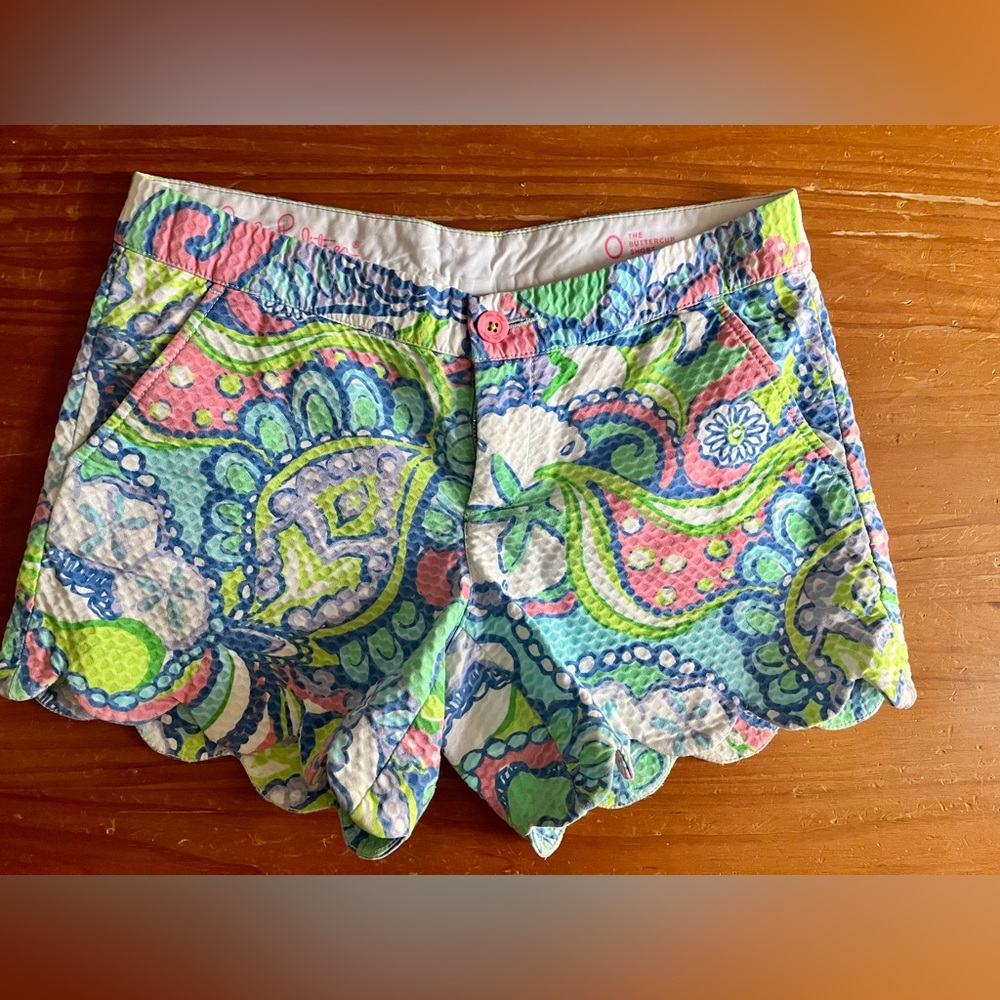 Lilly Pulitzer Buttercup shorts NWOT